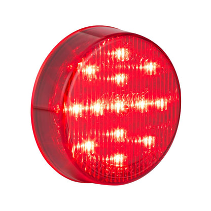 Maxxima M11300R 13 LED Red 2.5" Round Clearance Marker Light