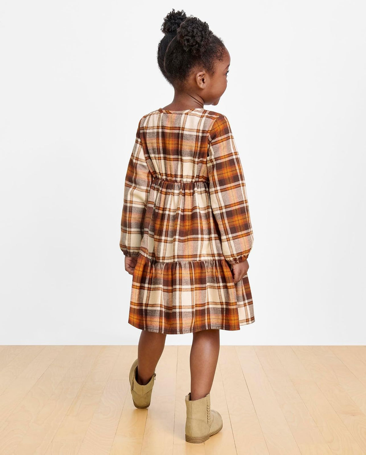 The Children's Place Vestido de Moda de Manga Larga para niños pequeños Atuendo de Jugador para Bebé-Niñas