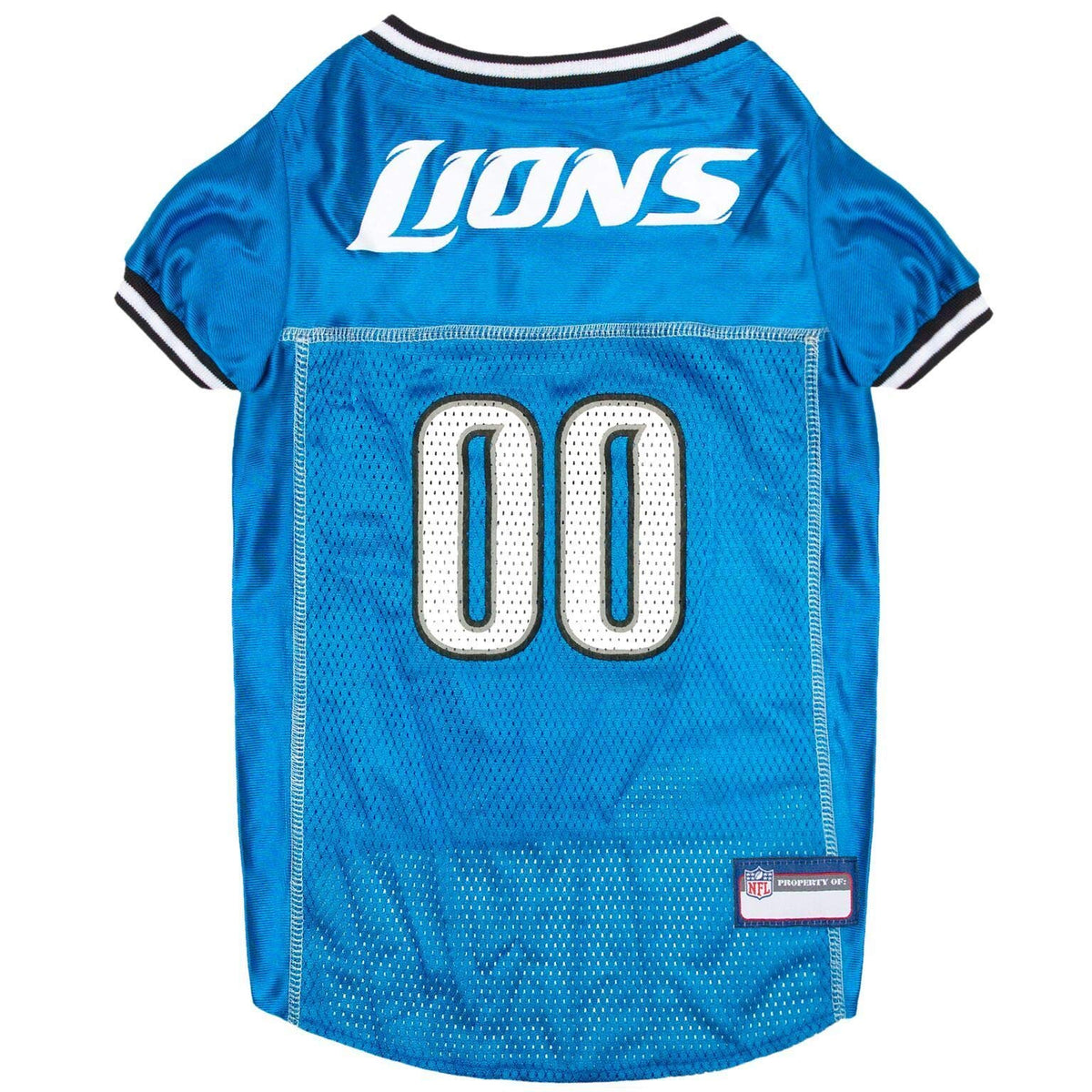 Pets First Jersey NFL para Perro y Gato, con Licencia Oficial - Detroit Lions - XS