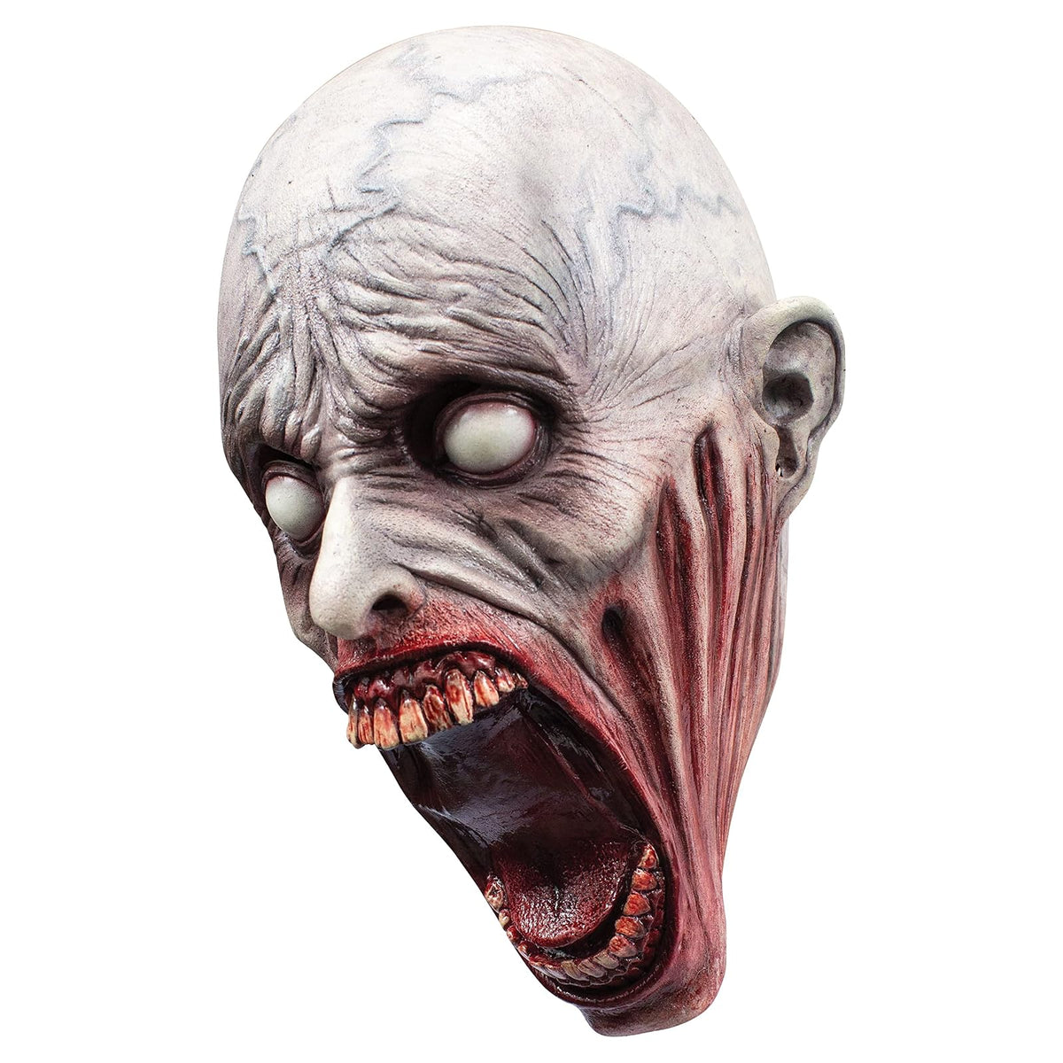Ghoulish Productions The Shy Guy, Máscara de Criatura Humanoide de Creepypasta, Disfraz de Miedo de Monstruo SCP-096