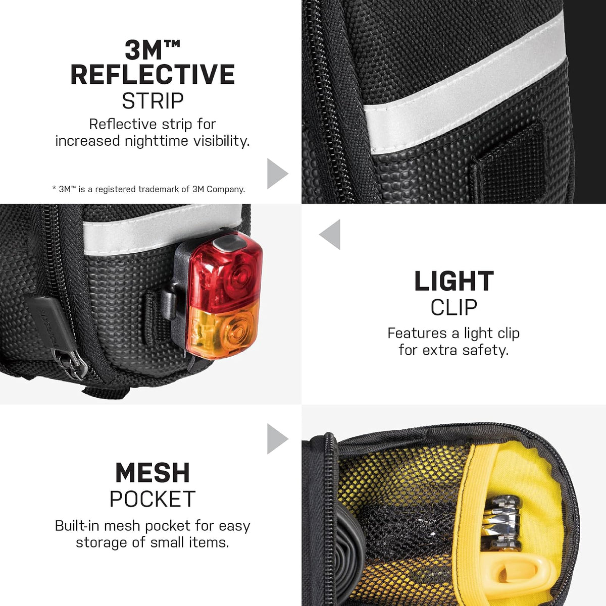 Topeak Aero Wedge Velcro Pack