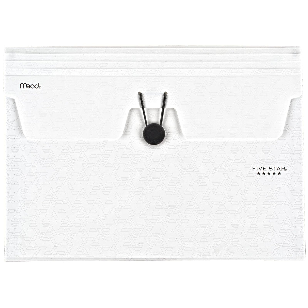 Five Star Carpeta Expandible 6 Bolsillos 13 x 9 1/4 pulgadas Blanco