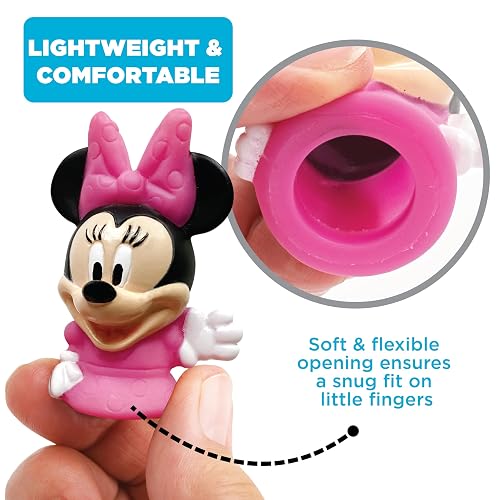 Disney Mickey Mouse & Friends - Marionetas de Dedo para Fiestas, educativas, Juguetes de baño