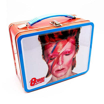 AQUARIUS David Bowie Aladdin Sane Fun Box - Caja de almacenamiento resistente con mango de plástico y cubierta frontal en relieve, producto oficial y regalo coleccionable