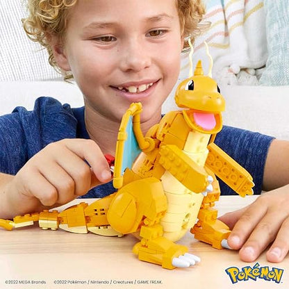 Mega Brands Pokémon Juguete de Construcción Dragonite para niños de 8 años en adelante