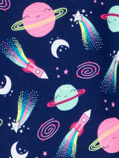 Simple Joys by Carter's - Paquete de 3 pijamas de algodón sin pies para bebés y niños pequeños