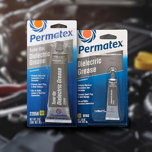 Permatex Grasa Dieléctrica, Transparente, 3 Oz