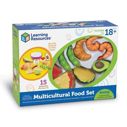 Learning Resources Juego New Sprouts Multicultural Food Set