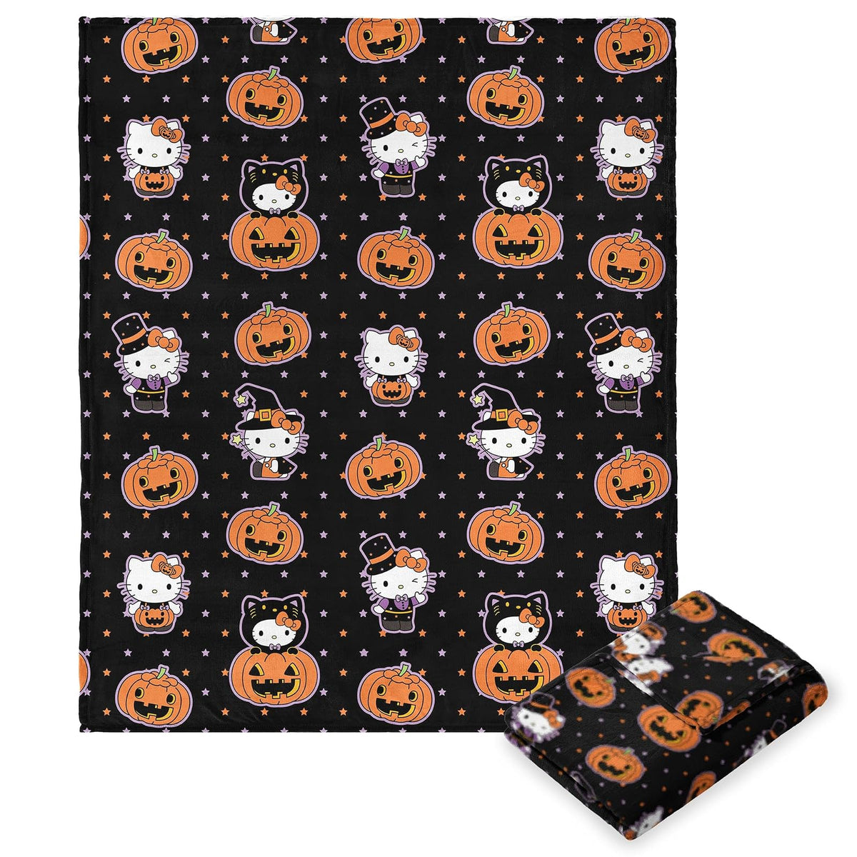 Northwest Hello Kitty Manta de Tacto de Seda, 50 x 70 Pulgadas, Disfraz de Cutie