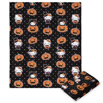 Northwest Hello Kitty Manta de Tacto de Seda, 50 x 70 Pulgadas, Disfraz de Cutie