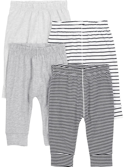 Simple Joys by Carter's Paquete de 4 Pantalones para bebé