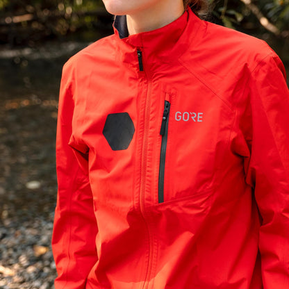 GEAR AID - Parches de tela Gore-TEX Tenacious Tape para fijar rápidamente agujeros y desgarros en chaquetas, guantes, pantalones de lluvia y esquí, negro, hexagonal de 2.5 x 2.8 pulgadas, rectangular