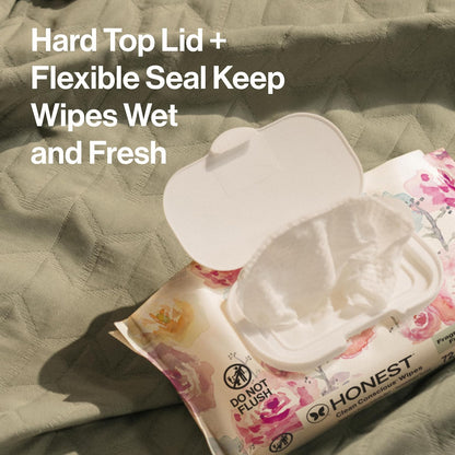 The Honest Company Wipes, Rose Blossom, 576 Count