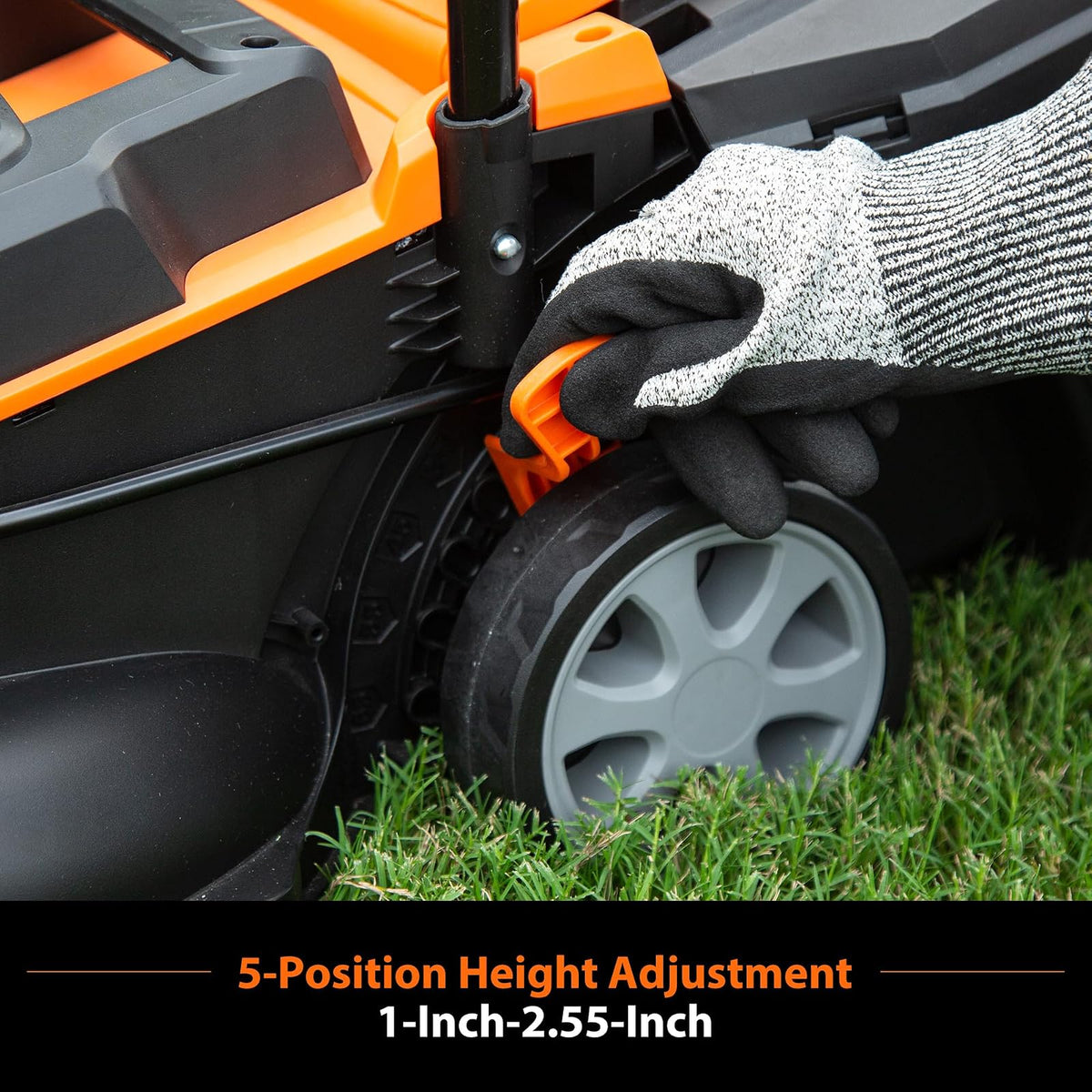 LawnMaster 20VMWGT 24V MAX 33 cm Cortacésped y cortacésped 25.4 cm Combo con 2 baterías de 4.0Ah y Cargador