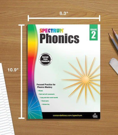 Spectrum Phonics, Grade 2: Volume 92