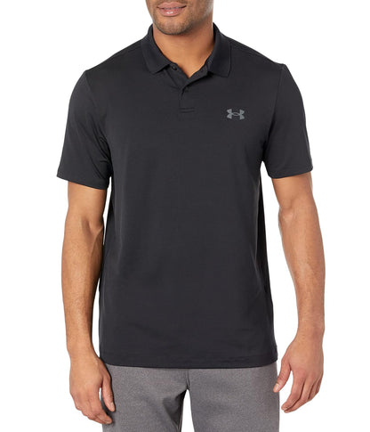 Under Armour Performance 3.0 Playera de Golf, Hombre - Negro - XXL Alto