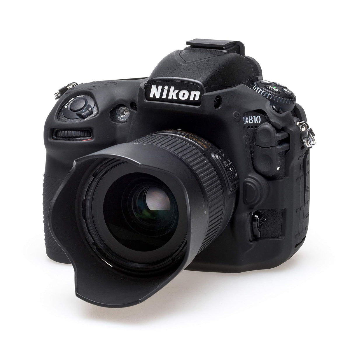 easyCover Silicone Protection Cover for Nikon D810 Camera, Black