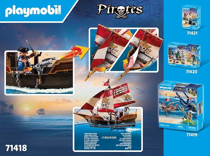Playmobil 71418 Barco Pirata