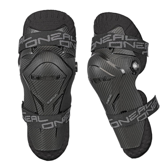 O'Neal 0256-207 Rodilleras de Bomba MX Youth con Aspecto de Carbono, Negro, Talla Única