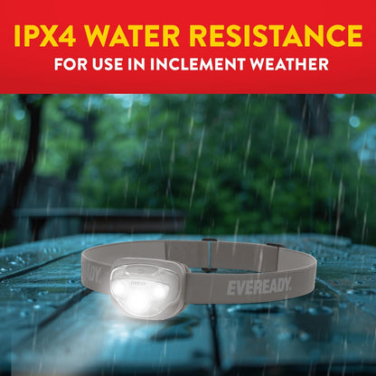 EVEREADY - Faros LED Pro200 [Paquete de 5], IPX4, resistentes al agua, y duraderas para camping, senderismo, corte de energía de emergencia (baterías incluidas)