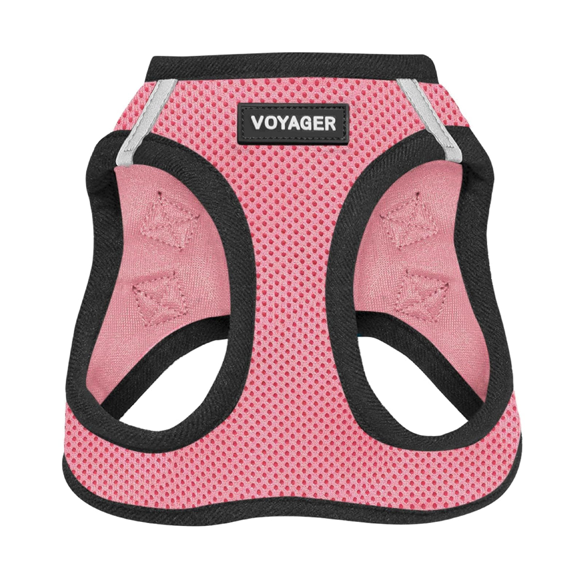 Best Pet Supplies Arnés Voyager Step-In Air para Perro, Todo Clima - XS (Chest: 13 - 14.5") - 1 base rosa.