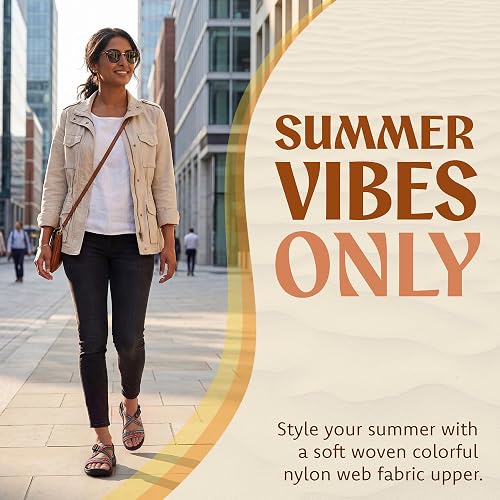 Skechers Reggae - Sew Me - Boho tejido con tiras destalonados Sandalia para Mujer