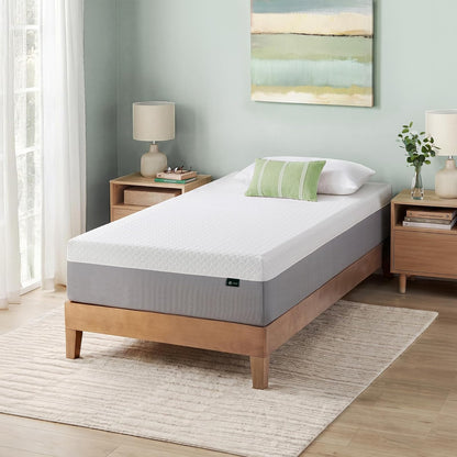 ZINUS - Colchón de Espuma viscoelástica Esencial de té Verde de 8 Pulgadas, Cama en una Caja, colchón asequible, Certificado CertiPUR-US,