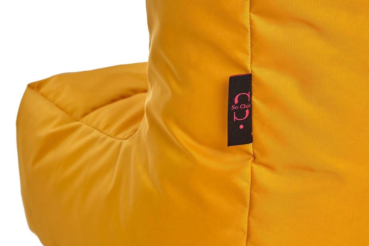 Sochic - Puff Infantil Yogy, Hecho en México, Color Amarillo
