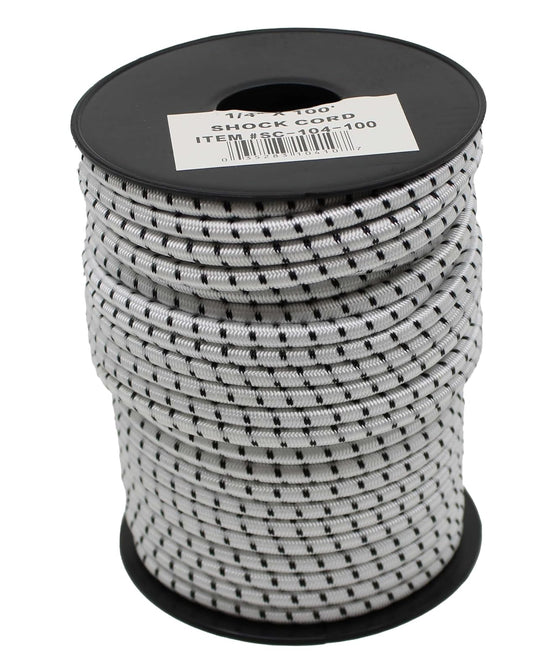 T.W Evans Cordage SC-104-100 - Cuerda elástica elástica de 1/4 pulgadas por 100 pies