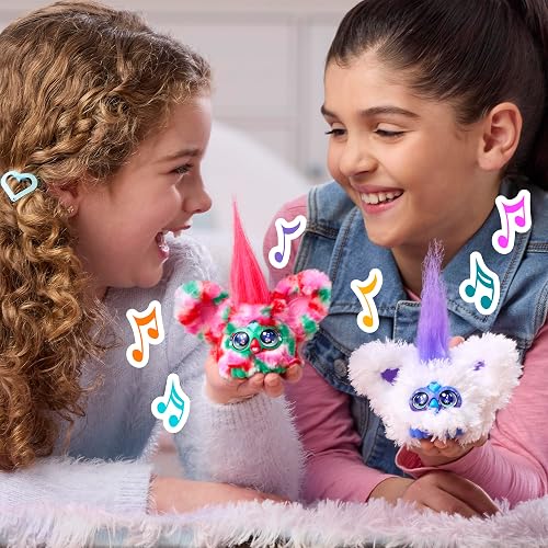 Furby Furblets Miniamigo Interactivo Pack Doble Felices Fiestas