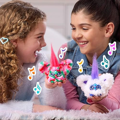 Furby Furblets Miniamigo Interactivo Pack Doble Felices Fiestas