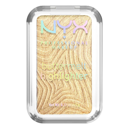 NYX Buttermelt Iluminador Cremoso Acabado Brillante 12 Horas - Butta Than Gold (dorado nitido)