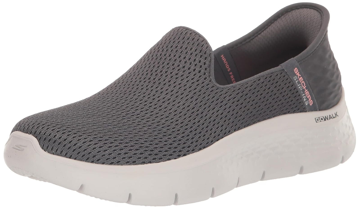 Skechers Go Walk Flex Mocasines Slip-ins sin Cordones para Mujer - 24.0 cm - Carbón vegetal