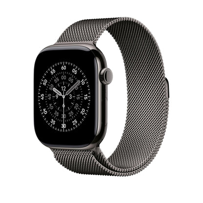 Apple Watch Band - Correa Estilo milanés - 46 mm - Pizarra - M/L