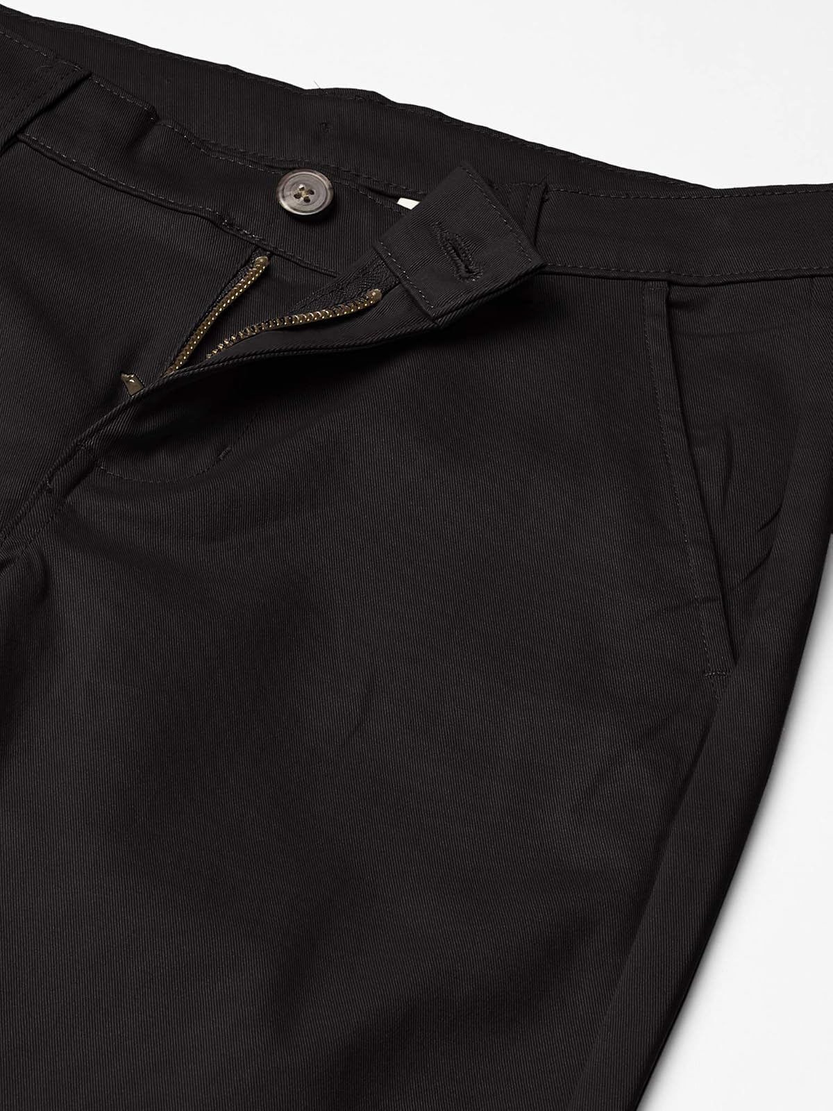 Nautica Pantalón Chino de Sarga elástica Frontal Plana Color Caqui PantalonesNiños