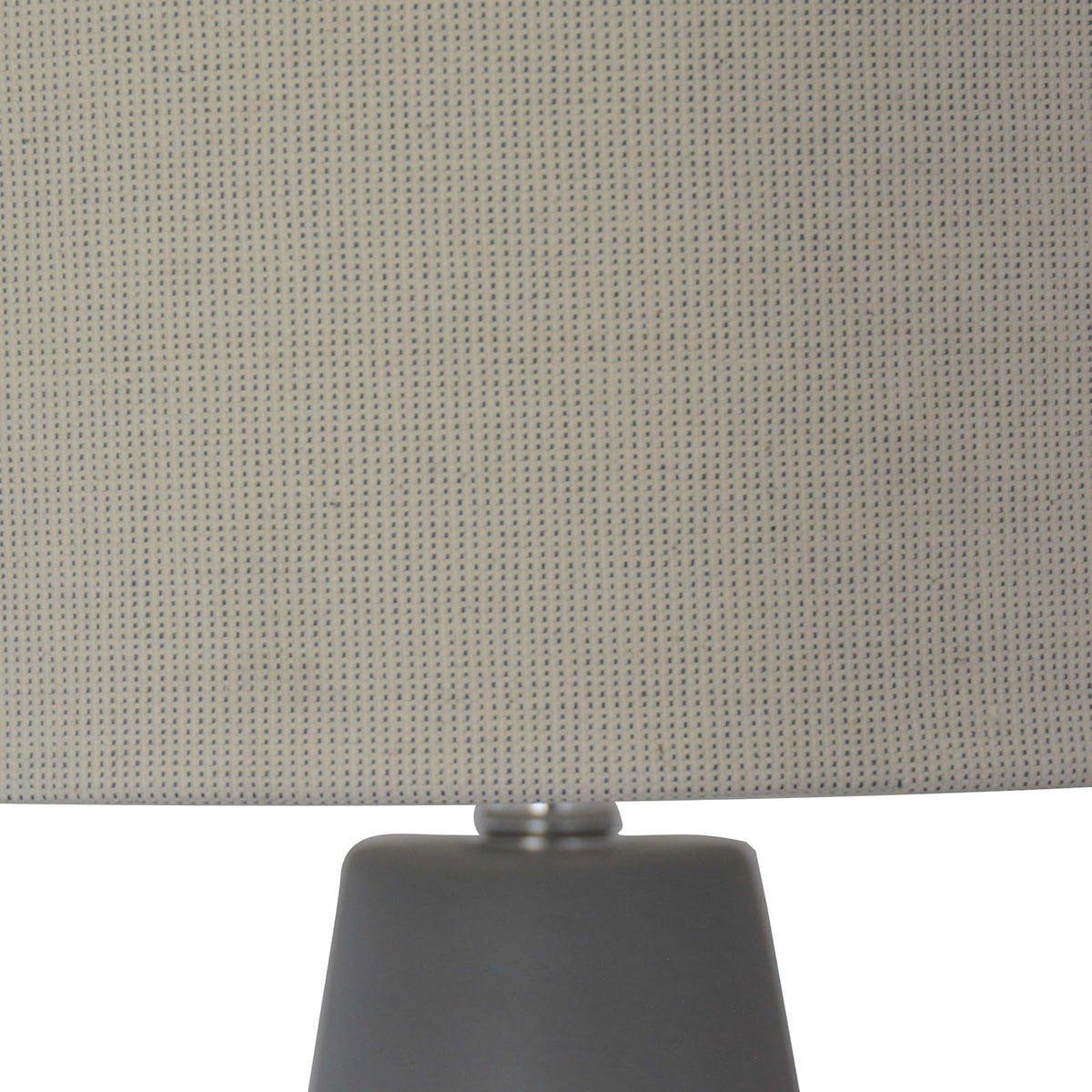 Luzerna CM-0024 Lámpara De Buro Obelisco, Color Gris Ceniza, 1 Unidad