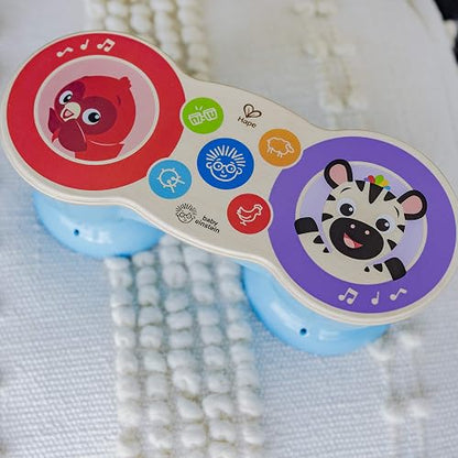 Baby Einstein Tambores De Juguete De Madera Touch, Multi, Paquete De 750.0 Grams