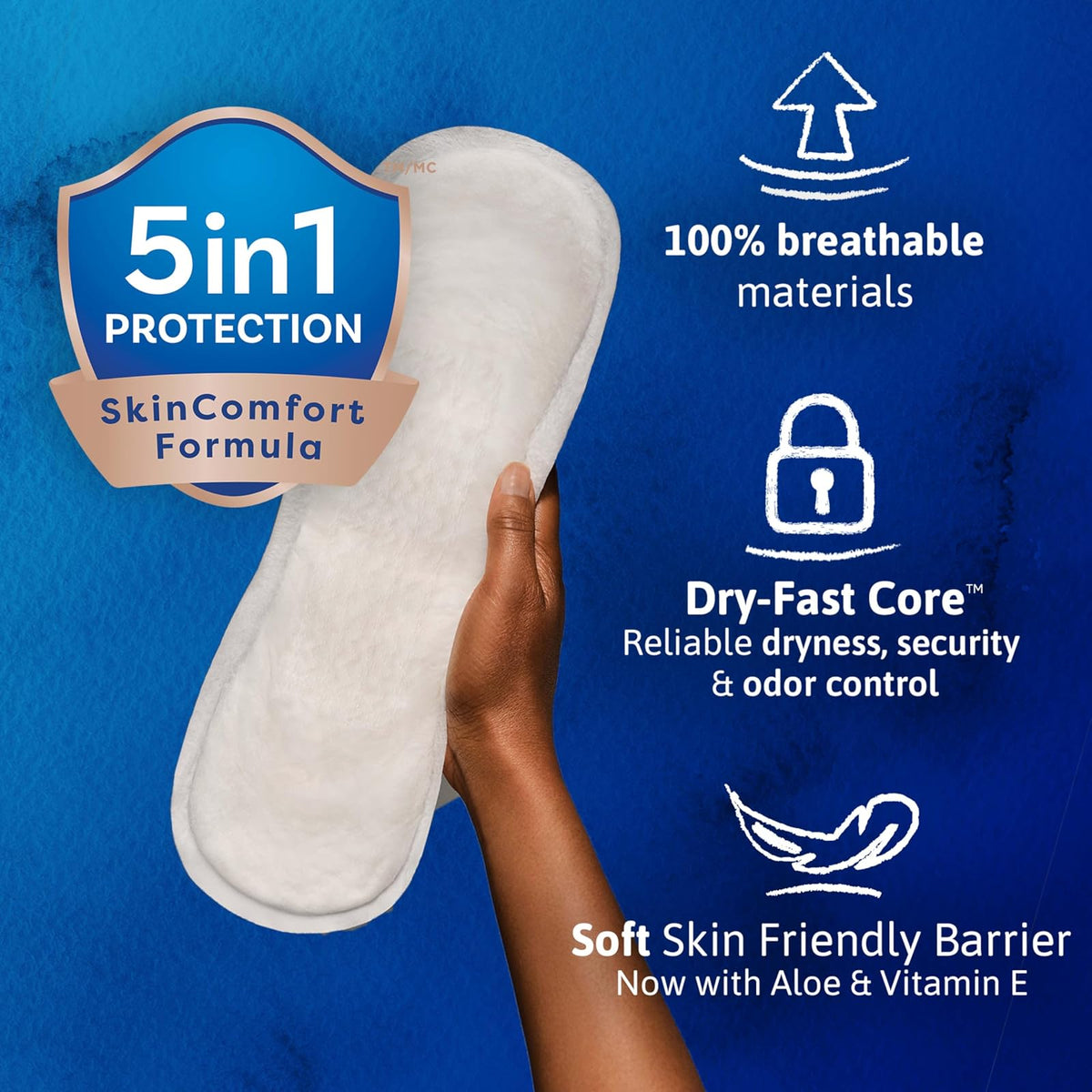 Tena Intimates Moderate Regular Incontinence Pad for Women, 180 Count