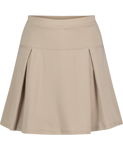 IZOD Skort de Uniforme Escolar para Niña - Caqui Performance - 7