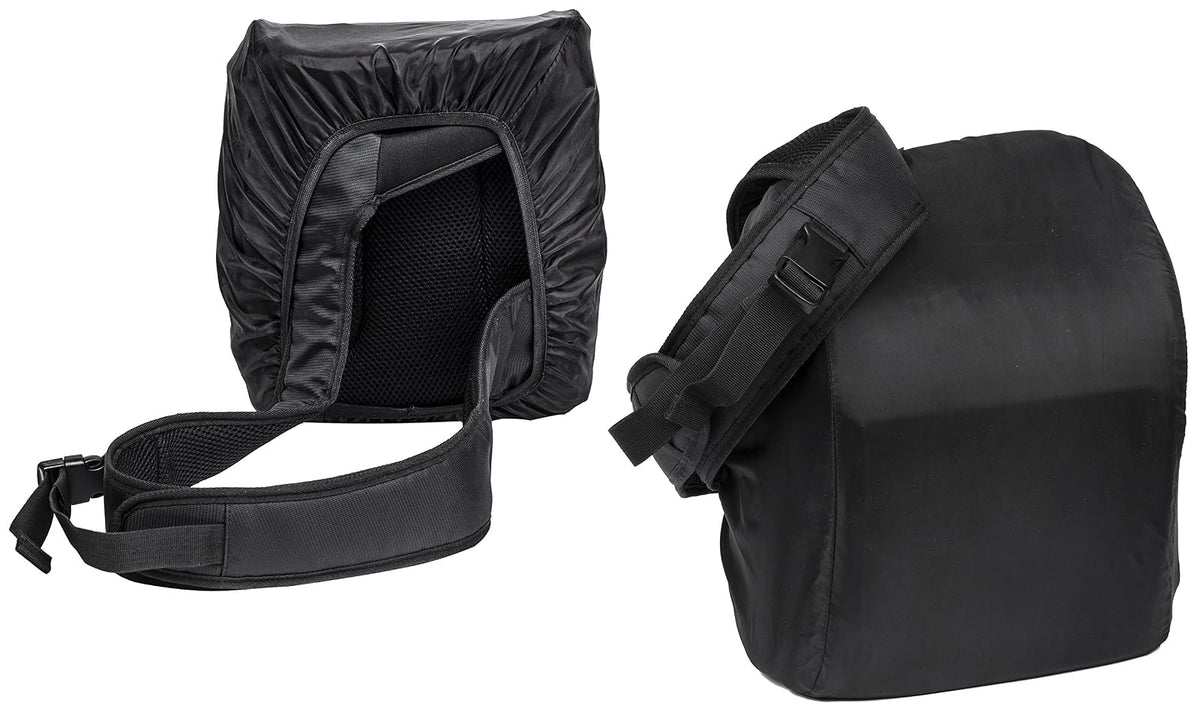 Rivacase 7470 Estuche Cámara Reflex SLR Tipo Mensajero Green Mantis. hasta 3 Lentes y Flash, Tablet 10", Anti-Impacto, 2 Bolsillos Externos, Correa al Hombro Ajustable Acojinada Antideslizante.