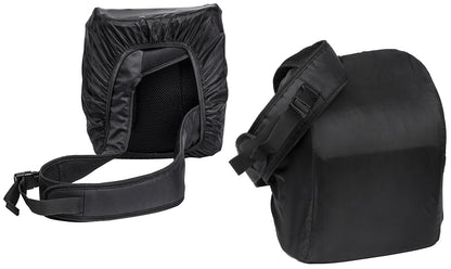 Rivacase 7470 Estuche Cámara Reflex SLR Tipo Mensajero Green Mantis. hasta 3 Lentes y Flash, Tablet 10", Anti-Impacto, 2 Bolsillos Externos, Correa al Hombro Ajustable Acojinada Antideslizante.