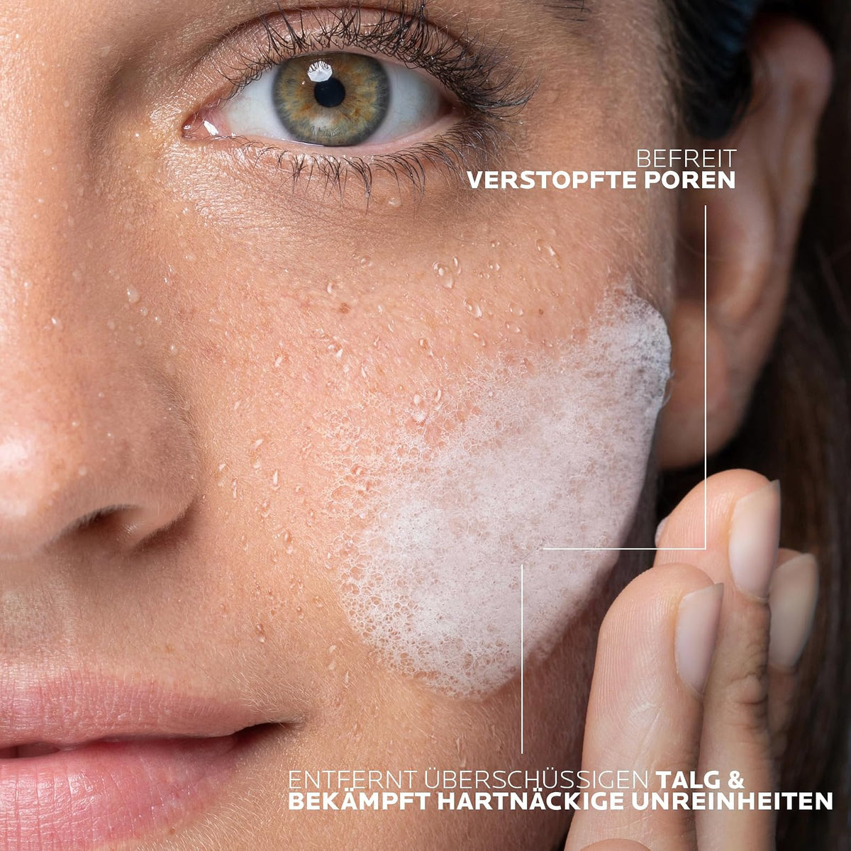 La Roche-Posay, Effaclar Gel Limpiador Microexfoliante Facial, Reduce Sebo Y Marcas, Ácido Salicílico, Piel Grasa Con Imperfecciones, 400 ml