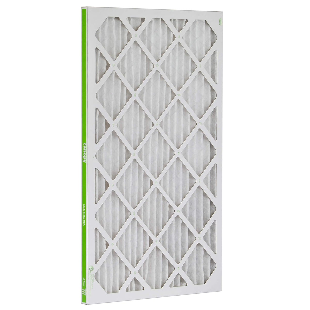 Canopy Air 16 x 25 x 1 MERV 11, filtro de aire de protección contra alérgenos para un hogar saludable, 16 x 25 x 1, caja de 4, fabricado en los Estados Unidos