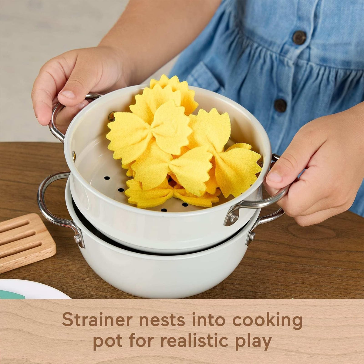 Fisher-Price Juguete para Bebés Set de Cocina de Madera para niños de 3 años en adelante