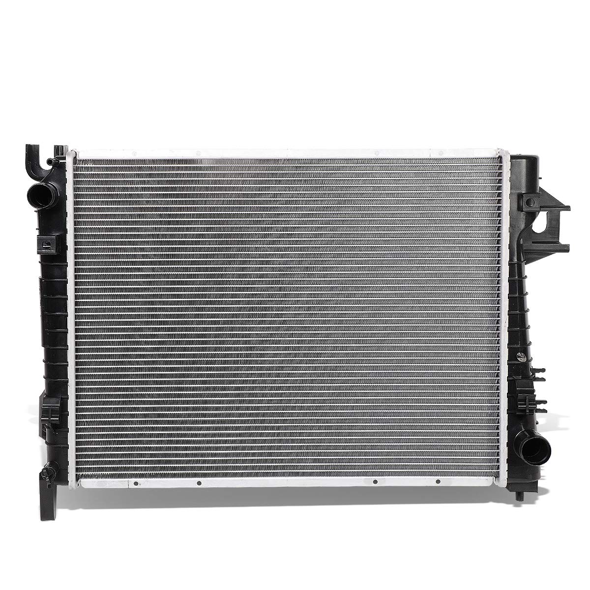 DNA Motoring OEM-RA-2479 Radiador Aluminio Negro/Metálico para Dodge Ram 3.7/4.7/5.7