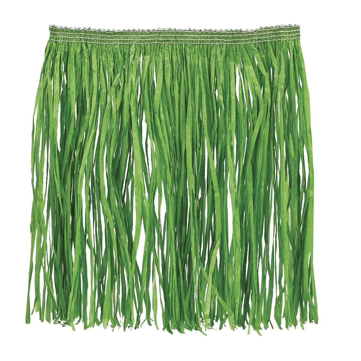 Beistle 54581-G Adult Mini Hula Skirt for Halloween Party, 36-Inch Width by 16-Inch Length, Green