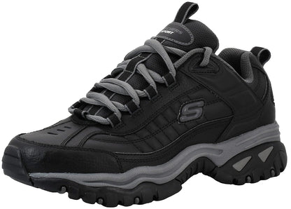 Skechers Tenis para Hombre con Espuma Viscoelástica - 29.5 cm - Negro - Carbón