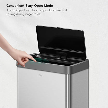 EKO Mirage X Bote de Basura para Cocina 80 L con Sensor