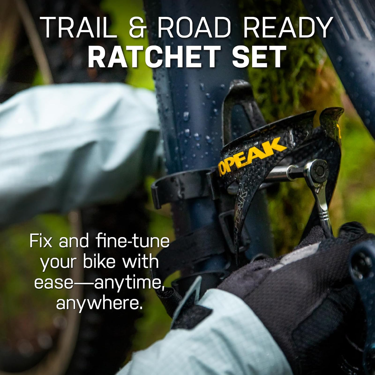 Topeak Ratchet Rocket Lite DX Herramienta de reparación y Mantenimiento de , 16 Funciones, Incluye Bolsa de Nailon, Color Negro