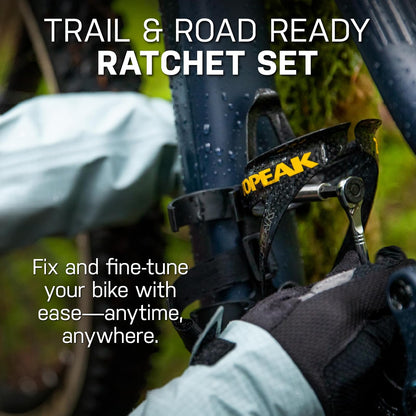 Topeak Ratchet Rocket Lite DX Herramienta de reparación y Mantenimiento de , 16 Funciones, Incluye Bolsa de Nailon, Color Negro